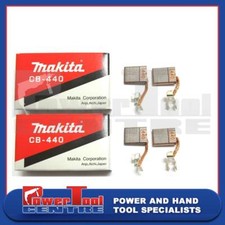 2x Genuine Makita CB440 Carbon