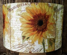 Sunflower Lampshade Handmade