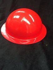 RED PERSPEX ACRYLIC plastic DOME WITH FLANGE ...various Diameters - Hemisphere