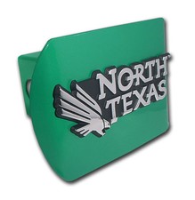 north texas logo chrome emblem