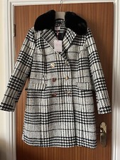 Dunnes Savida Check Coat Size