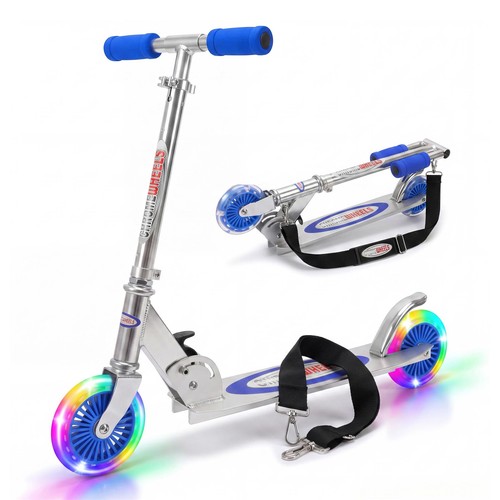 Wheel kids scooter - wheel, flashing