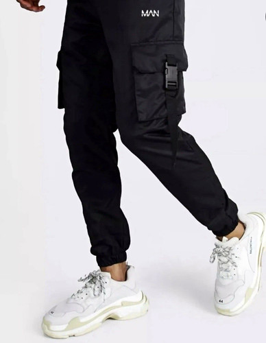 Men cargo trouser with free - cargo,