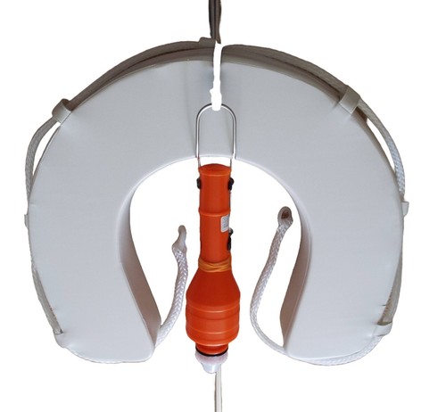White man overboard rescue - white,