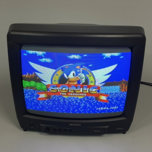 Matsui colour crt tv - tv, retro