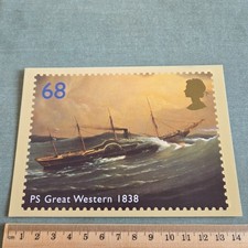 Vintage Postcard Ocean Liners (PS Great Western)