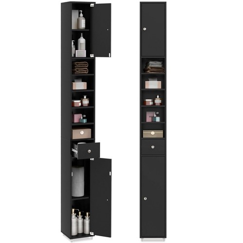 Bathroom tall cabinet slim - tall,