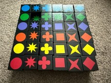 MindWare Qwirkle Tile Game (1 Missing Tile) Ages 6+
