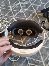 Dell Visor Windows Mixed Reality VR Headset - White With Controllers