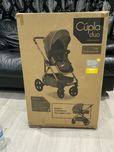 Baby elegance cupla - cupla, grey