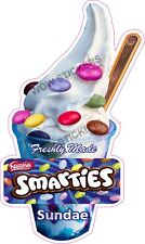 Ice cream van sticker Smarties