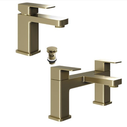 Bathroom modern square brushed - bathroom,