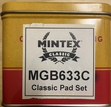 Mintex Classic MGB633C Brake Pad Set Compound MX4597 Ford Escort, Capri, Cortina