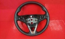 VAUXHALL CORSA E MK4 LIMITED EDITION GENUINE LEATHER STEERING WHEEL 2014-2019