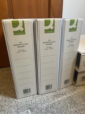 Q Connect A4 Presentation 4D Ring Binder 65mm KF01334