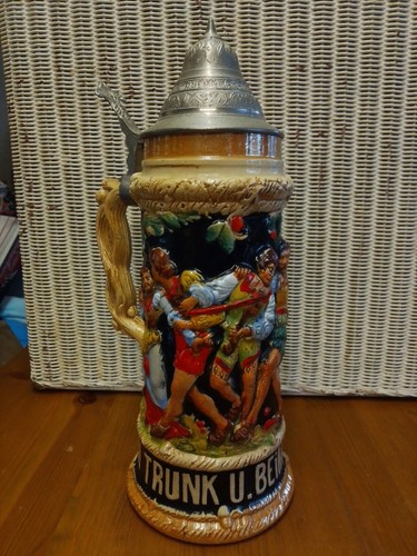 Vintage german beer stein - german, made