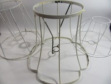 Three  Lamp Shade Wire Frames