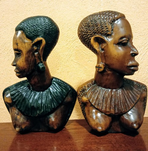 Pair vintage handmade - of,