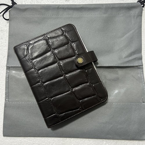 Mulberry brown croc leather - brown,