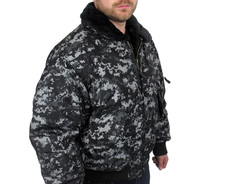 Flight Bomber Authentic Combat Style Mens MA2 Special Edition Jacket JKT Coat