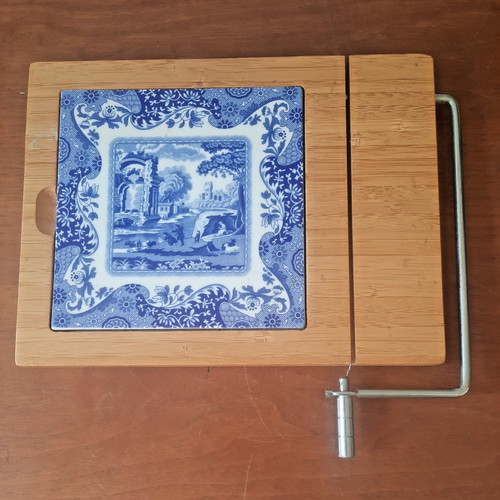 Vtg pimpernel wooden cheese - vtg,