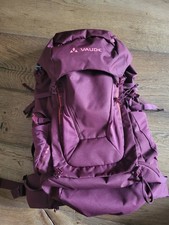 Vaude Asymmetric W 48 + 8 dark cherry - Womens hiking backpack 56L 