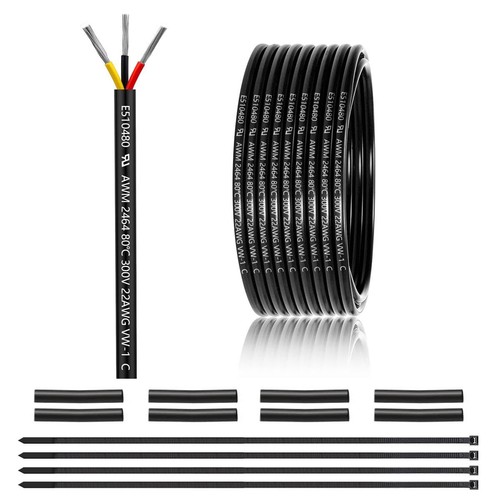 Awg mm 3 core - 22,