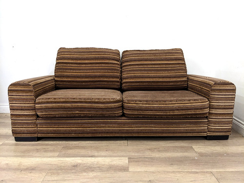 Sofa seater brown beige - sofa, 3