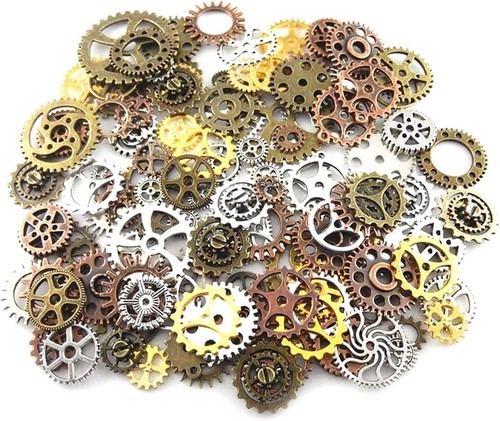 Assorted steampunk cogs - steampunk, &