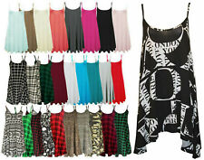 Womens Plain Cami Swing Dress