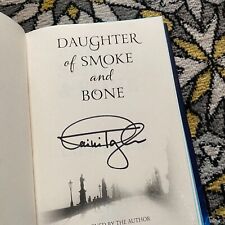 Illumicrate Edition Daughter of Smoke and Bone by Laine Taylor Signed
