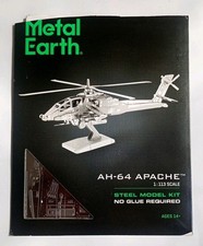 Metal earth 64 apache - metal,