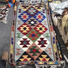 handmade klim. Rug Antique,,Collection,Limited Edition,100% Pure cotton yarn.