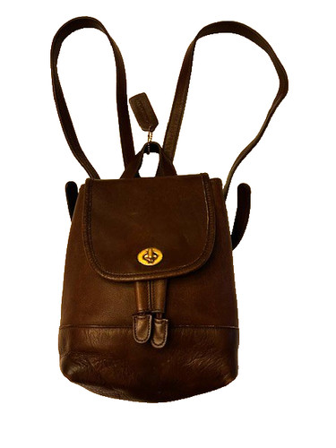 Vintage coach daypack turn - coach,