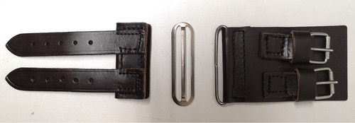 Dark brown leather replacement - dark,