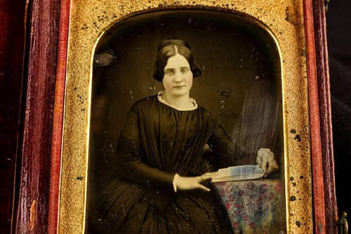 Plate 1840s daguerreotype - plate,