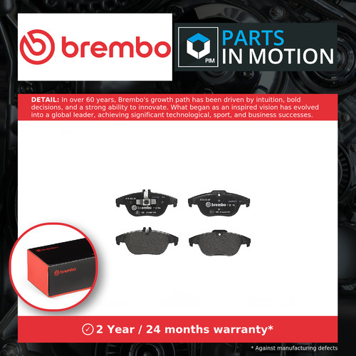 Brake pads set rear p50104 - brake,