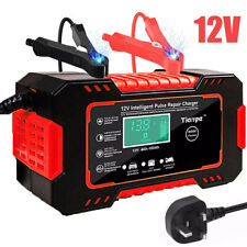 12V Leisure Marine 6A Car Battery Charger Caravan Campervan Motorhome AGM/GEL UK
