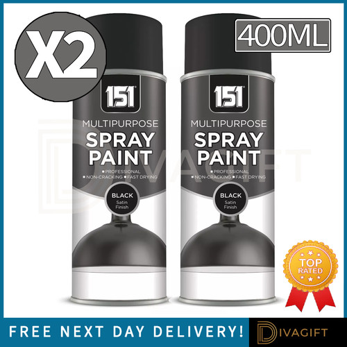 Black satin spray - 2,