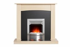 Valor Teviot Ecolite Fire Electric Suite 18" Hearth - Maple
