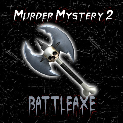 Murder mystery battle axe - murder,