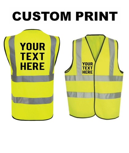 Personalised vis vest - hi,