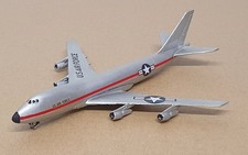 Lintoy Diecast LT747 - Boeing 747 Aircraft US Air Force - Silver/Red