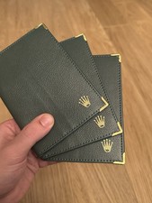 Rolex Vintage Leather Passport