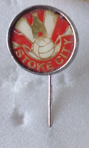 Stoke city football pin - football,
