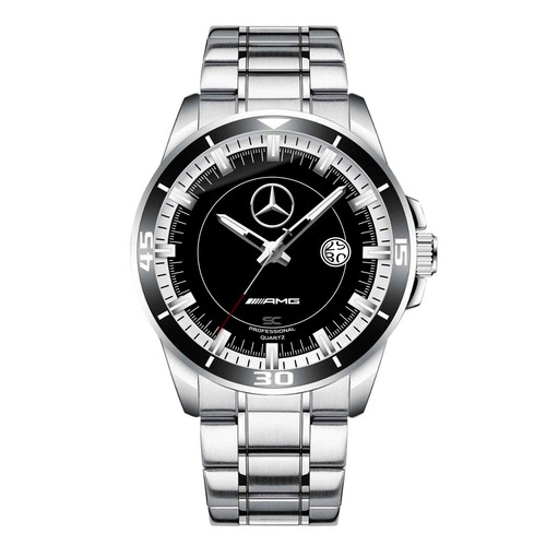 Steel wrist watch for - steel,