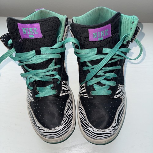Retro nike dunk - high, zebra