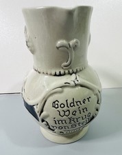 German Stoneware Jug Goldner