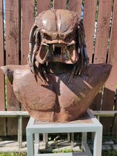 Predator lifesize steel bust