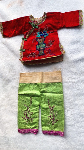 Antique chinese doll - doll, outfit